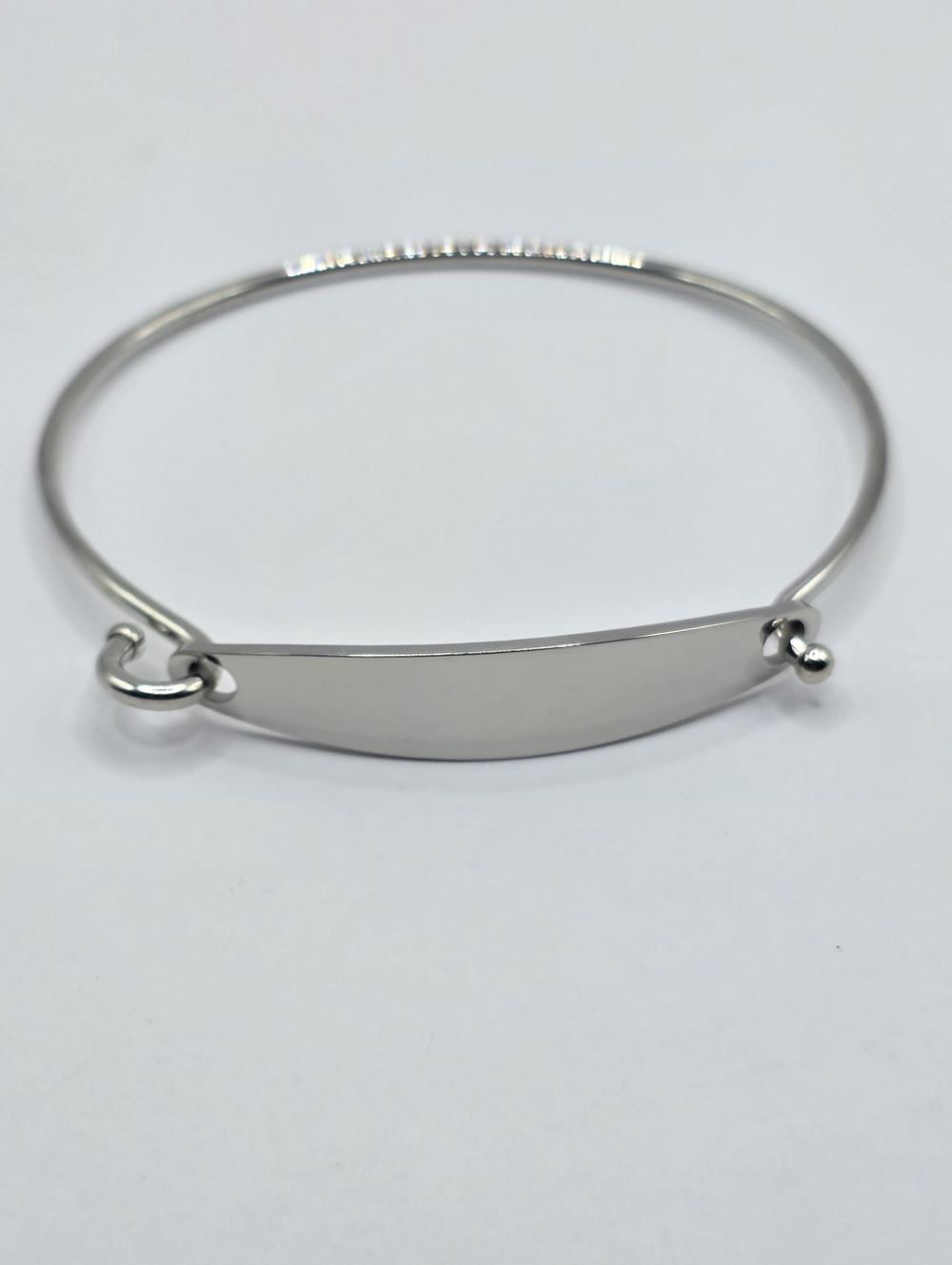 Plunder Silver Tone Bracelet